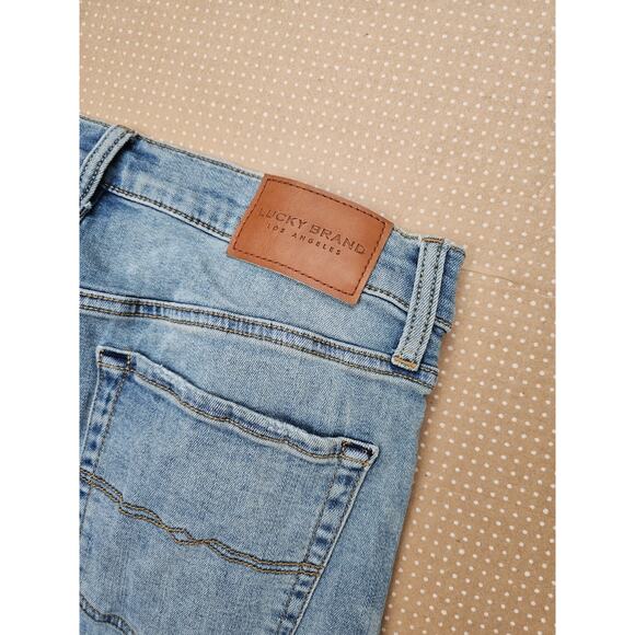 Lucky Brand Jeans 121 Mens 32x30 Slim Straight Med Wash Stretch Denim - Picture 9 of 9